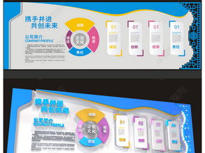 數字賦能，簡約彰顯 創意企業文化形象墻設計解析與應用服務